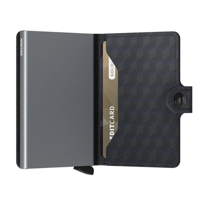 Портфейл SECRID - Mini Optical Black-Titanium, с RFID защита - Image 2