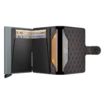 Портфейл SECRID - Mini Optical Grey-Yellow, с RFID защита - Image 4