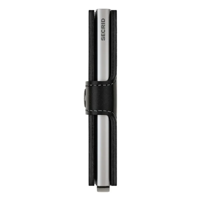 Портфейл SECRID - Mini Original Black, естествена кожа, с RFID защита - Image 3