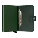 Портфейл SECRID - Mini Original Green, естествена кожа, с RFID защита - Image 2