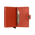 Портфейл SECRID - Mini Original Orange, естествена кожа, с RFID защита - Image 4