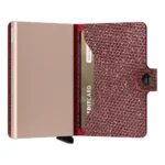 Портфейл SECRID - Mini Sparkle Red, с RFID защита - Image 2