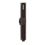 Портфейл SECRID - Mini Vintage Chocolate, естествена кожа, с RFID защита - Image 3