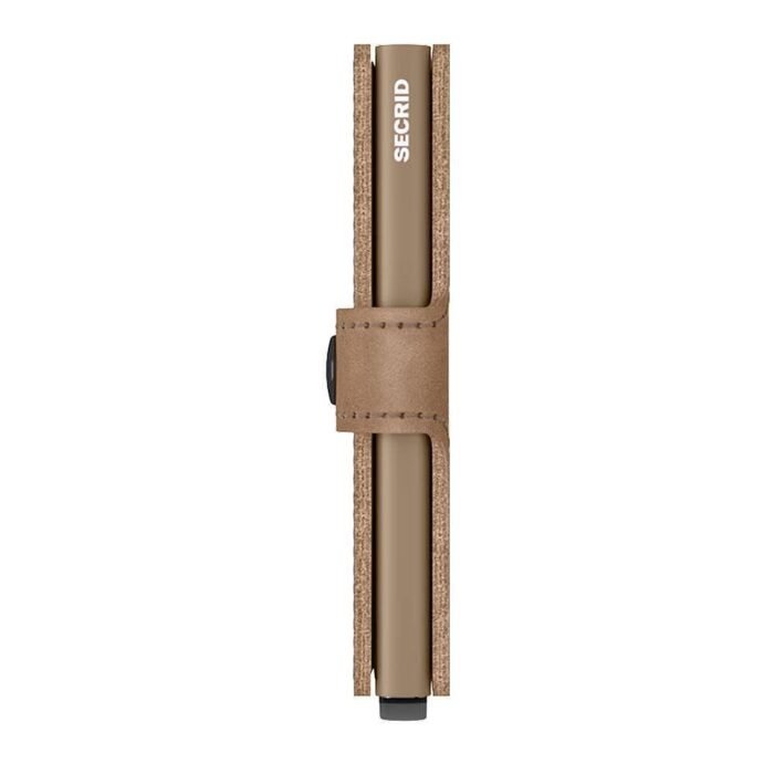 Портфейл SECRID - Mini Vintage Taupe, естествена кожа, с RFID защита - Image 4