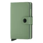 Портфейл SECRID - Mini Yard Powder Pistachio, с RFID защита
