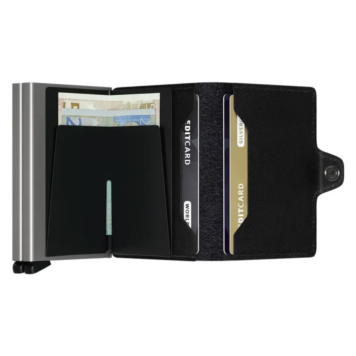 Портфейл SECRID - Twin Original Black, с RFID защита - Image 3