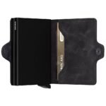 Портфейл SECRID - Twin Vintage Black, с RFID защита - Image 2