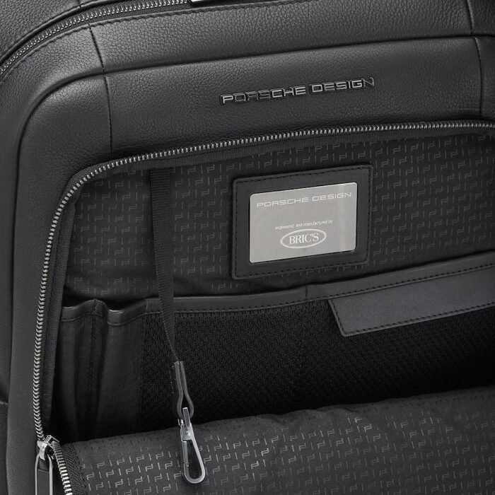 Раница Porsche Design - Roadster L, с отделение за лаптоп до 15", черна - Image 4