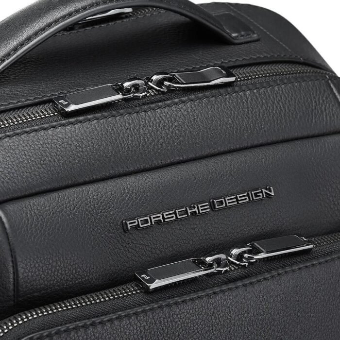 Раница Porsche Design - Roadster L, с отделение за лаптоп до 15", черна - Image 5