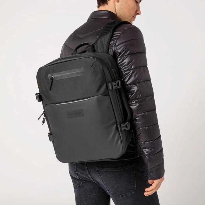 Раница Porsche Design - Urban Eco Travel, с отделение за лаптоп, черна - Image 8