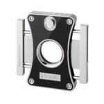 Резачка за пури Caseti - Black & Chrome, 22 мм - Image 2
