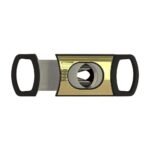 Резачка за пури Gold/Black, с два вида острие - Image 2