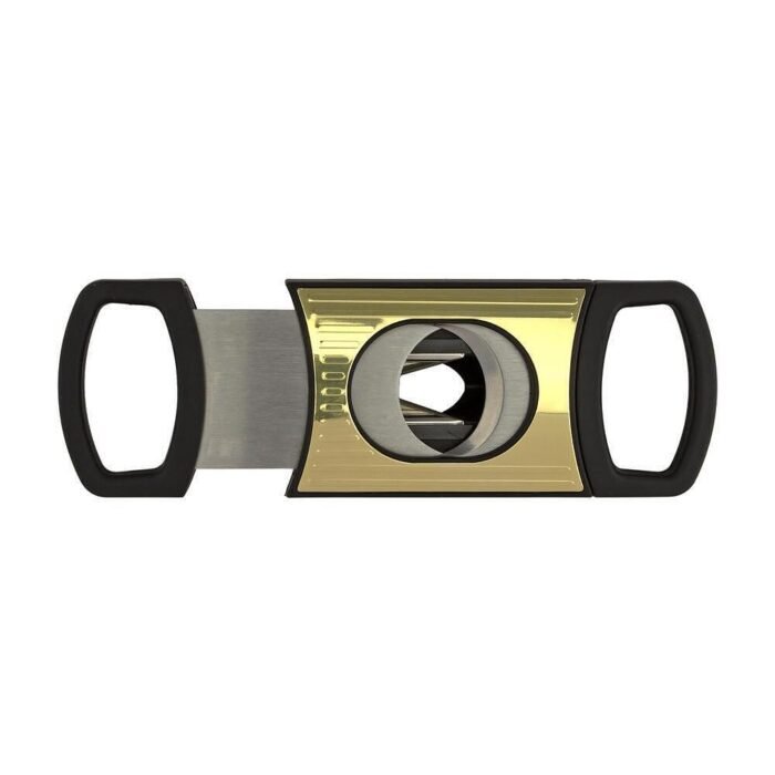Резачка за пури Gold/Black, с два вида острие - Image 2