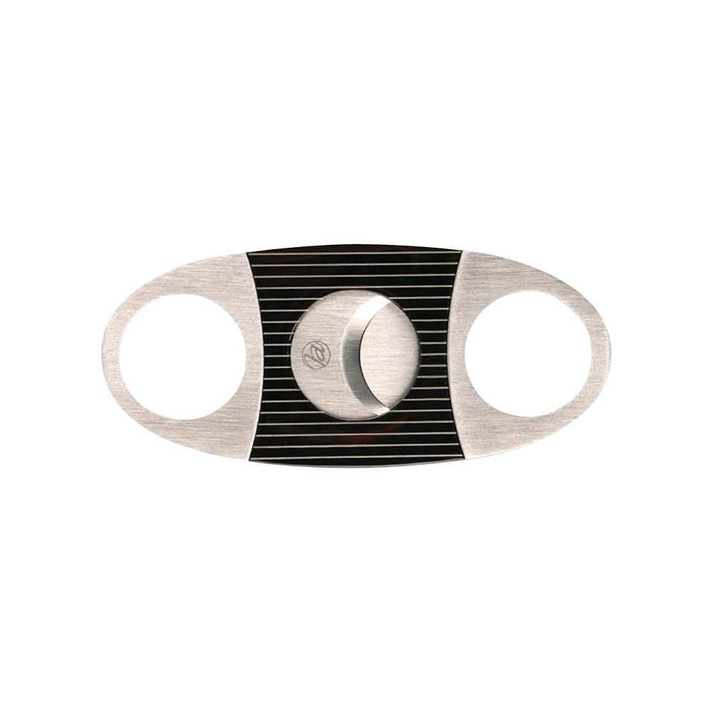 Резачка за пури - Gunmetal & Stipes, 22 мм Резачка за пури - Gunmetal & Stipes, 22 мм - Image 1