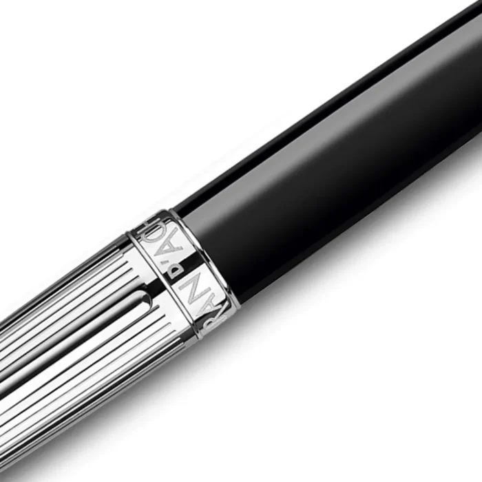 Ролер Caran d'Ache - Leman Bicolor Black/Silver - Image 2