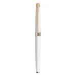 Ролер Caran d'Ache - Leman Slim White Rose Gold - Image 2