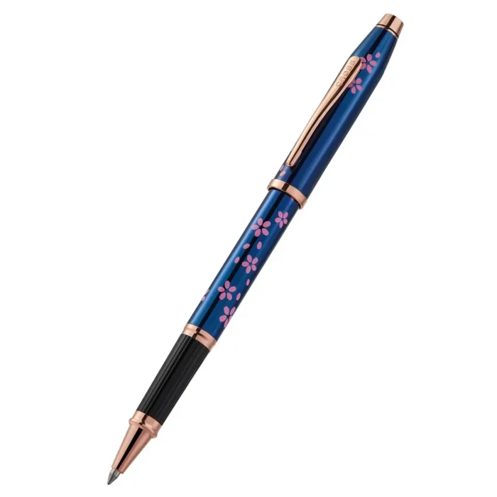 Ролер Cross Century II - Cherry Blossom Translucent Blue Lacquer - Image 2