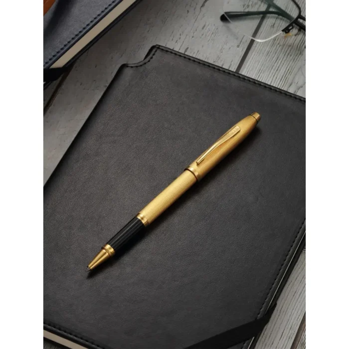 Ролер Cross Century II - Polished 23KT Gold - Image 5
