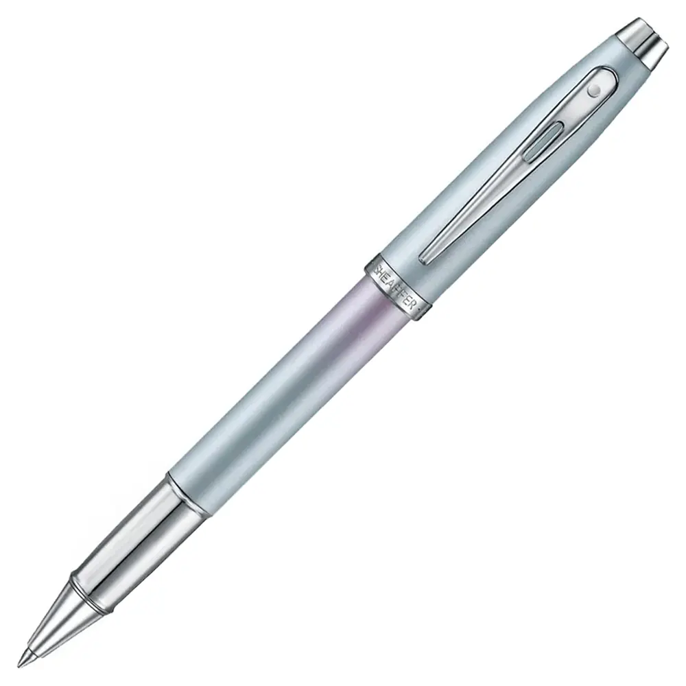 roler-sheaffer-100-expressions-chrome-plated-trims-sinrozov-68e669709a0da Ролер Sheaffer 100 - Expressions, Chrome-Plated Trims, син/розов - Image 1