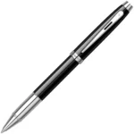 Ролер Sheaffer - 100 Glossy Black Lacquer/Chrome