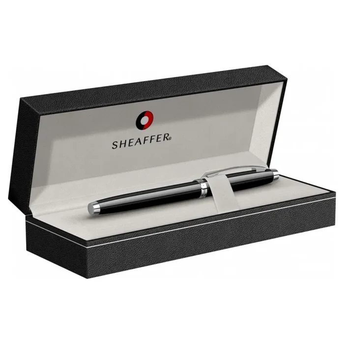 Ролер Sheaffer - 100 Glossy Black Lacquer/Chrome - Image 5