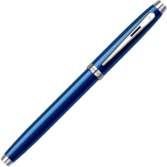 Ролер Sheaffer 100 Glossy Blue Lacquer/Chrome - Image 3