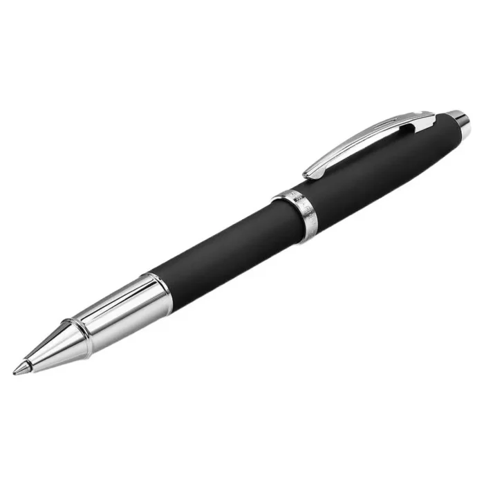 Ролер Sheaffer 100 - Matte Black Chrome Trim - Image 4