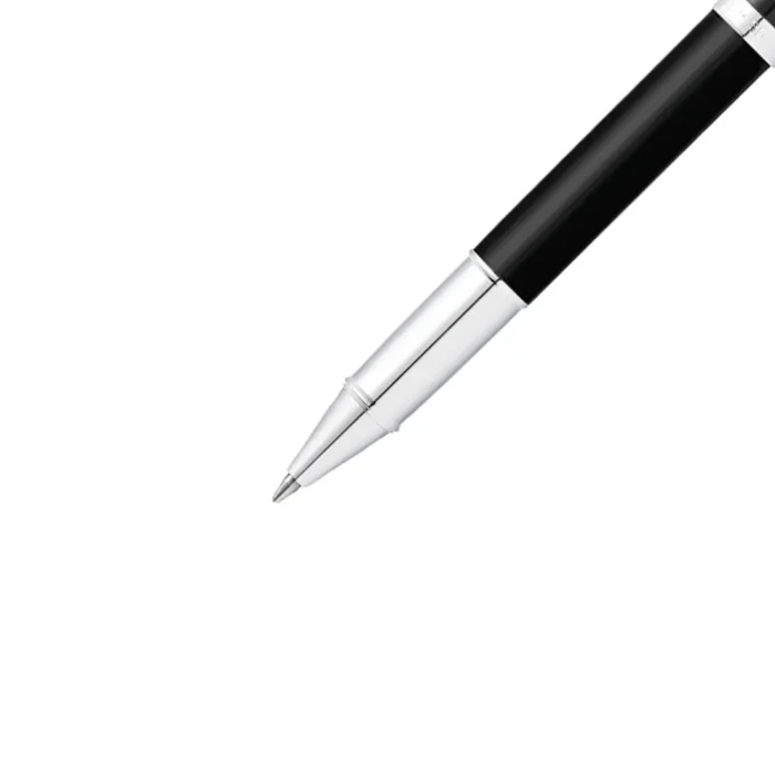 Ролер Sheaffer 100 - Matte Black Chrome Trim - Image 3