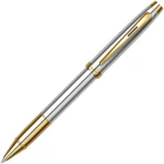 Ролер Sheaffer - 100 Medalist, сребрист, елементи със златно покритие