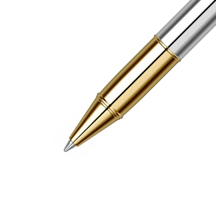 Ролер Sheaffer - 100 Medalist, сребрист, елементи със златно покритие - Image 5