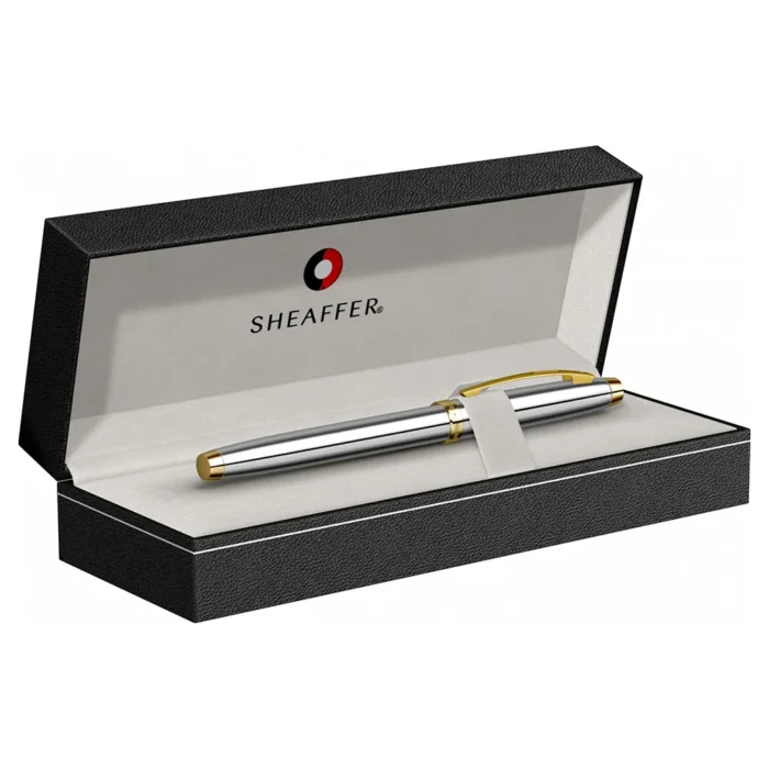 Ролер Sheaffer - 100 Medalist, сребрист, елементи със златно покритие - Image 6