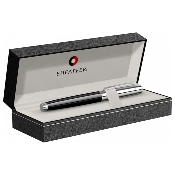 Ролер Sheaffer - 300 Black/Chrome - Image 6