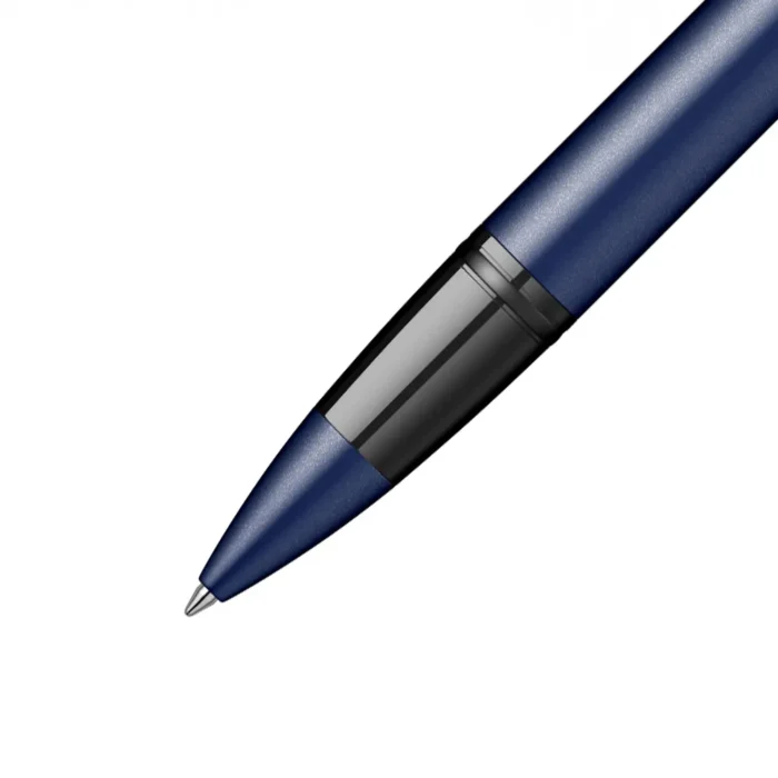 Ролер Sheaffer Icon - Matte Blue Lacquer with Black PVD Trims - Image 5