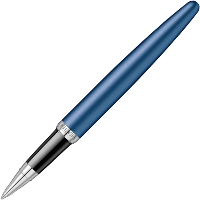 Ролер Sheaffer VFM - Neon Blue Chrome Trim - Image 4