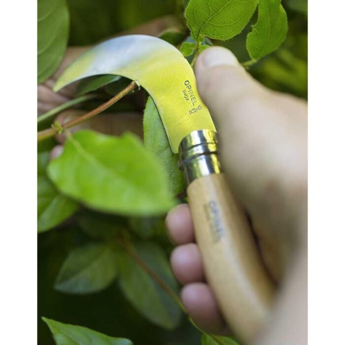 Сгъваем градински нож за кастрене Opinel №10 Inox, острие 10 см, в блистер - Image 2