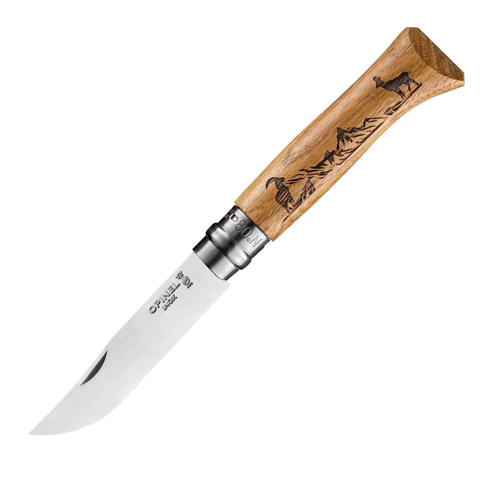 sgavaem-noz-opinel-animalia-no8-ostrie-8-5-sm-diva-koza-image_65000d7155d9c Сгъваем нож Opinel Animalia №8, острие 8.5 см, дива коза - Image 1