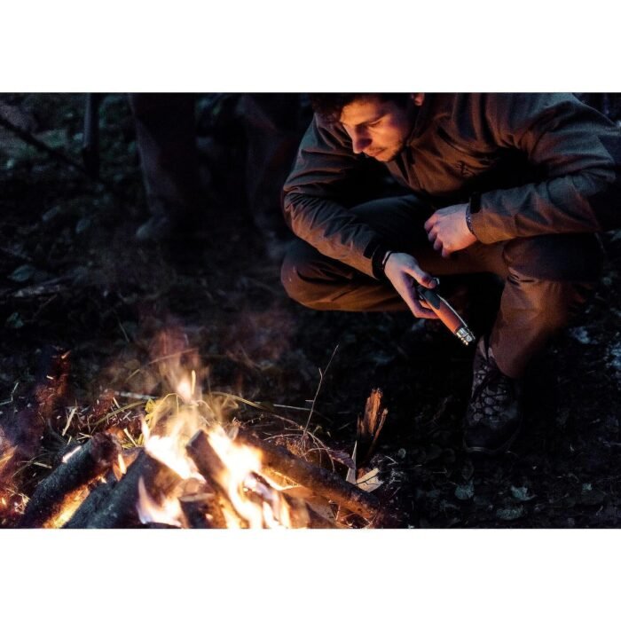 Сгъваем нож Opinel Explore №12, острие 10 см, оранжева дръжка - Image 8
