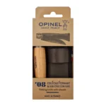 Сгъваем нож Opinel Inox №8 + кожен калъф
