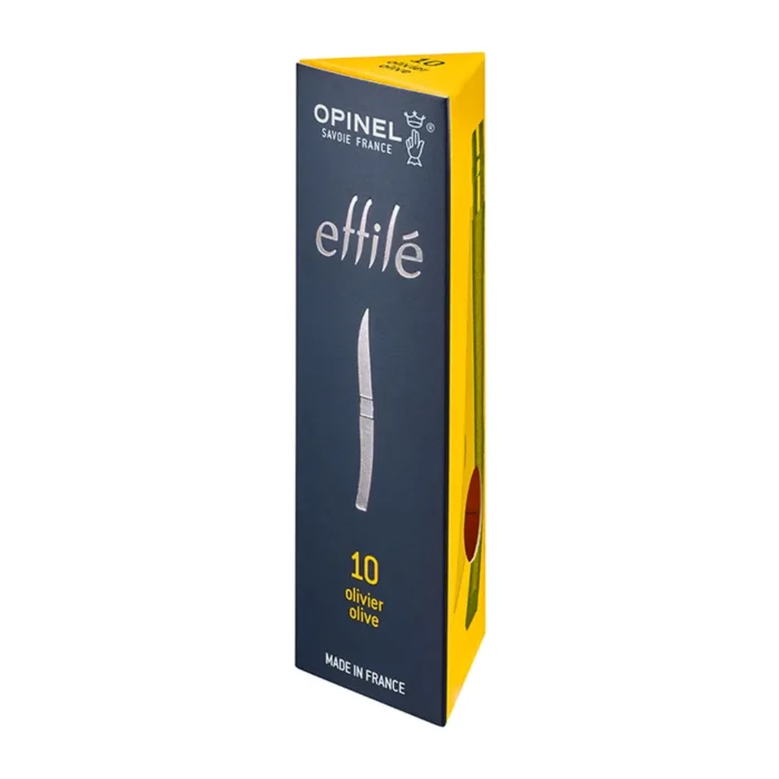 Сгъваем нож Opinel Les Effiles Olivier №10, острие 10 см, в кутия - Image 3