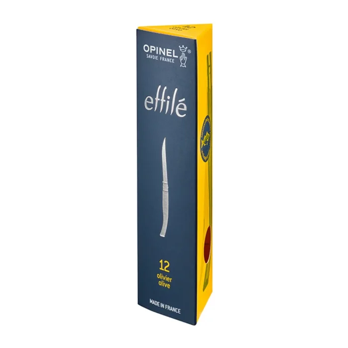 Сгъваем нож Opinel Les Effiles Olivier №12, острие 12 см, в кутия - Image 3