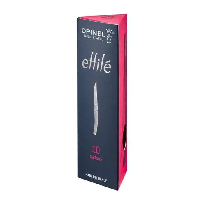 Сгъваем нож Opinel Les Effiles Padouk №10, острие 10 см, в кутия - Image 5