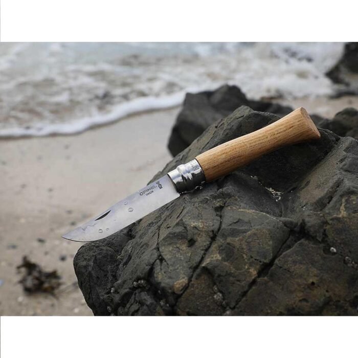 Сгъваем нож Opinel Luxe Oak №9, острие 9 см - Image 2