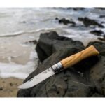 Сгъваем нож Opinel Luxe Olive Wood №8, острие 8.5 см - Image 3