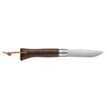 Сгъваем нож Opinel - néo6, острие 7 см, черен орех - Image 6