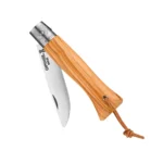 Сгъваем нож Opinel - néo6, острие 7 см, дръжка от маслиново дърво - Image 2
