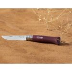 Сгъваем нож Opinel №8 Colorama Garnet, острие 8.5 см - Image 3