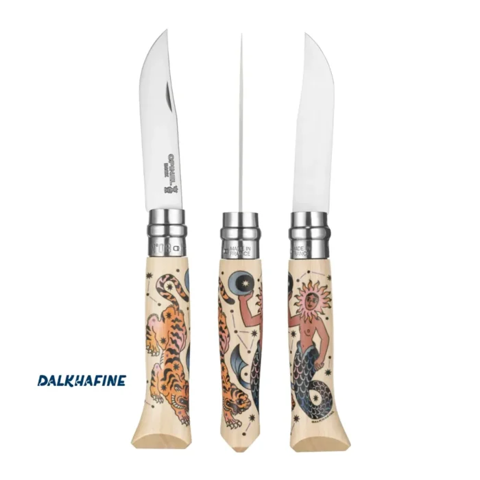 Сгъваем нож Opinel №8 Cosmos Limited Edition - Dalkhafine - Image 5