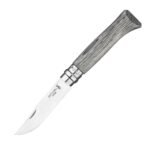 Сгъваем нож Opinel №8 Grey Laminated Birch, острие 8.5 см