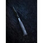 Сгъваем нож Opinel №8 Grey Laminated Birch, острие 8.5 см - Image 4