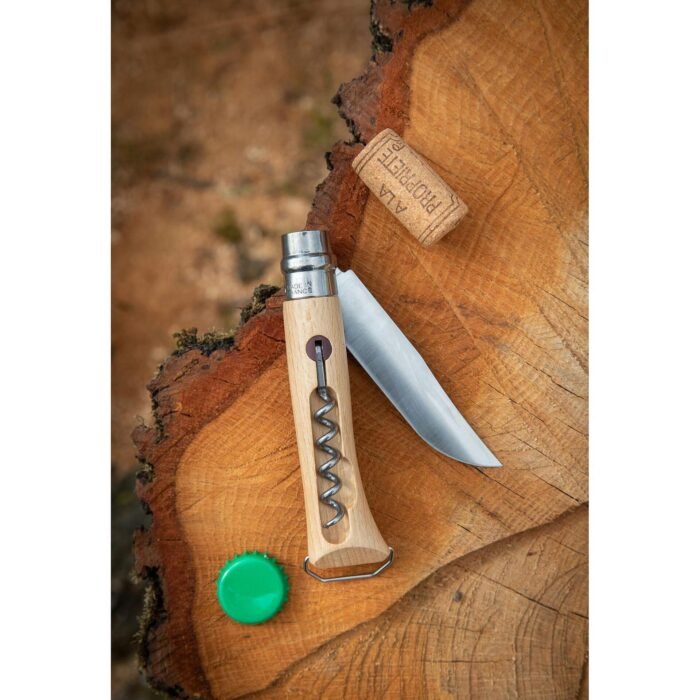 Сгъваем нож Opinel Nomad №10 с тирбушон и отварачка - Image 4